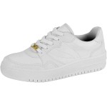 Tênis Feminino Casual Pelica Preto Branco Vizzano 1389.101 - Imagem 4