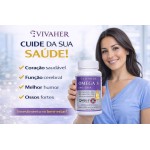 Omega 3 Epa - Dha + Vitamina E, 1400 Mg (120 Cápsulas) - Livre de metais pesados - Certificados MEG 3 e FOS - Vivaher - Imagem 7