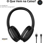 Fone de Ouvido Bluetooth 5.3 Para Jogos Studio Academia Entreterimento Prata Sem Fio C/Microfone TWS Compatibilidade Universal Redução de Ruido Homologado Anatel Original E&A (Prata) - Imagem 4
