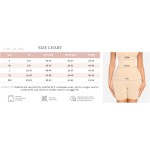 Modelador feminino de cintura alta, shorts com controle de barriga, modelador de corpo, roupa íntima feminina, Bege, M - Imagem 3