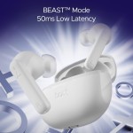 Fone de Ouvido Sem Fio Bluetooth Airdopes 170 - boAt - BRANCO - Imagem 7