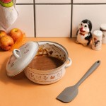 MOZCADA Cozinha Espátula de Silicone Reta, Cinza, 28 x 5.5 x 2 cm - Imagem 7