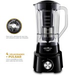 Liquidificador Britânia 900W 2.65L Diamante 800 com Filtro e 4 Velocidades Preto 127V - Imagem 7