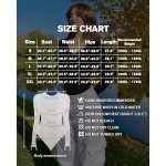 Body feminino de manga comprida com gola V - Imagem 7