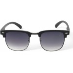 Óculos de Sol Polo London Club, estilo Club Master Quadrado Com Lentes Fume Preto contém com Case ECO, Unissex - Imagem 3