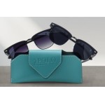 Óculos de Sol Polo London Club, estilo Club Master Quadrado Com Lentes Fume Preto contém com Case ECO, Unissex - Imagem 7