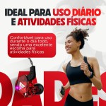 Fone de Ouvido AK6 Intra-Auricular, Driver Dinâmico de 10mm, Graves Potentes e Cabo Fixo – Perfeito para Músicos e Gamers - Imagem 3