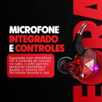 Fone de Ouvido AK6 Intra-Auricular, Driver Dinâmico de 10mm, Graves Potentes e Cabo Fixo – Perfeito para Músicos e Gamers - Imagem 4