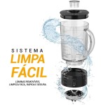 Liquidificador Philco Pro Maxx 1400w Limpa Fácil Preto Plq1430p 127v - Imagem 10