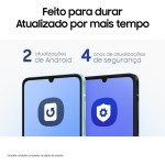 Celular Samsung Galaxy A06, 128GB, 4GB RAM, Tela 6.7", Câm. Traseira 50+2MP, Frontal 8MP (Branco) - Imagem 8