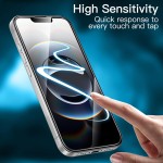 JETech Película de Vidro Temperado de Cobertura Total para iPhone 16e 6,1 Polegadas 2025, Protetor de Tela 9H, Compatível com Capas, HD Transparente, Pacote com 3 - Imagem 5