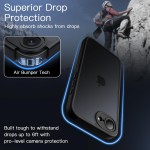 JETech Capa Matte para iPhone 16e 6,1 Polegadas 2025, Case Proteção Contra Quedas de Nível Militar à Prova de Choque, Capinha Traseira Translúcida Fosca, Anti-Impressão Digital (Preto) - Imagem 3