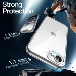 JETech Capa para iPhone 16e 6,1 Polegadas 2025, Case Protetora de Telefone à Prova de Choque, Capinha Anti-Amarelecimento, Parte Traseira Transparente Anti-Riscos (Claro) - Imagem 4