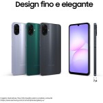 Celular Samsung Galaxy A07 256GB, 8GB, Câm. 50MP, Tela 6.7" - Preto - Imagem 7