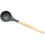 WOLFF - Conjunto 5 Utensílios para Cozinha de Silicone com Suporte Cinza - Imagem 6