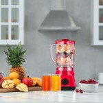 Liquidificador 2,3L Turbo Vermelho 700w-127v 3 Velocidades Multi Home - LQ703 - Imagem 9