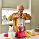 Liquidificador 2,3L Turbo Vermelho 700w-127v 3 Velocidades Multi Home - LQ703 - Imagem 8