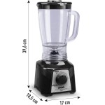 Liquidificador Arno Power Mix 700W LQ19, Preto, Jarra de 2,4L, 4 Lâminas AFIAMAX 18% Mais Afiadas, 3 Velocidades, Alta Durabilidade e Desempenho Superior, 110V - Imagem 8