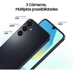 Celular Samsung Galaxy A16, 128GB + 4GB RAM, Câmera de até 50MP, Tela 6.7", NFC, IP54, Bateria 5000 mAh - Preto - Imagem 7
