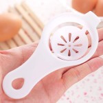 Separador de Gema Clara de Ovo Utensílio de Cozinha Fácil E Prático Filtro Separador para Ovos - Imagem 4