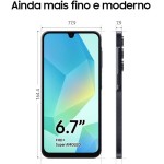 Samsung Celular Galaxy A16, 128GB + 4GB RAM, Câmera de até 50MP, Tela 6.7", NFC, IP54, Bateria 5000 mAh (Cinza) - Imagem 7