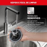 Liquidificador Arno Ultraforce 1400W LN92, Inox, com 6 Lâminas Powelix Pro, Jarra de Vidro de 2.2L, Resistente a Choque Térmico e Tecnologia Limpa Fácil, 110V - Imagem 6