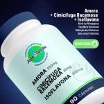 Amora Negra 200Mg + Cimicífuga Racemosa 40Mg + Isoflavona 80Mg - 90 Cápsulas - Imagem 3