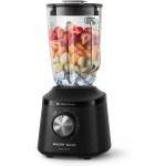 Philips Walita, Liquidificador Série 3000 Turbo, 220V, Preto, Jarra de Vidro 700W - HR2272/90 - Imagem 3