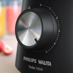 Philips Walita, Liquidificador Série 3000 Turbo, 220V, Preto, Jarra de Vidro 700W - HR2272/90 - Imagem 6