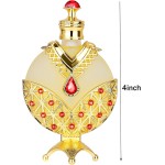 Óleo de perfume concentrado árabe dourado, perfumes árabes para mulheres, óleo de perfume árabe - óleo de perfume de longa duração (12 ml) - Imagem 5