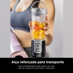 Ninja Blast Liquidificador Portátil Bivolt, Sem Fio, Recipiente de 470ml, Liquidificador Pessoal para Shakes e Smoothies, Livre de BPA, Tampa à Prova de Vazamento, Recarregável via USB-C - Imagem 6