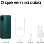 Celular Samsung Galaxy A07 128GB, 4GB, Câm. 50MP, Tela 6.7"- Verde - Imagem 10