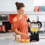 Liquidificador 2,6L Turbo Preto 800w-127v com 5 Velocidades Multi Home - LQ801 - Imagem 7