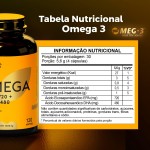 Ômega 3 Alta Concentração, Elemental Nutrition, Com EPA 720mg e DHA 480mg - 120 Softgels - Imagem 5