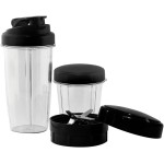 Liquidificador e Processador Mallory Gourmet - 1000W, 6 Lâminas em Aço Inox, Tritura Gelo, Painel Easy Touch, 2 Copos Tritan com Tampas - 127V - Imagem 5