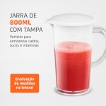 MONDIAL Power Mixer Premium, Preto/Inox, 500W, 110V - M-07 - Imagem 7