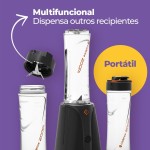 Blender Zoop Contrast Cadence com 2 Jarras - 127V - Imagem 8