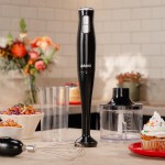 Mixer Arno TurboMix Pro 400W MX31, 3 em 1 com Processador de 600ml, Batedor para Claras e Copo Medidor de 500ml, Versátil, Potente e Prático, 110V - Imagem 7