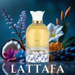 Lattafa Petra Eau de Parfum Spray para Mulheres - 100 ml | Fragrância Tropical, Floral, Frutada e Doce | Perfume de Luxo de Longa Duração - Imagem 4