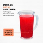 MONDIAL Mixer Turbo Inox, Preto/Inox, 500W, 110V - M-16-BI - Imagem 5