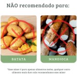 Processador Mixer de Mão 1000W Vertical Turbo Whey Bebidas Sopas (Prata 110V) - Imagem 8