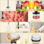 Mixer 5 em 1, Mixr 5 em 1 1000W, Míxer Inox 220V, Mix 5 em 1, Mixer Portatil, Copo Medidor de 800ml, Mix Processador - Imagem 5