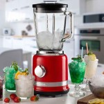 Ariete 585, Liquidificador Linha Moderna, Copo de Vidro 1.5 L, 4 Lâminas de Aço Inoxidável, 4 Velocidades + Pulso, 1000 Wats - 127V, Vermelho - Imagem 3
