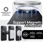 JETech Capa Magnética Fina para iPhone Air, Compatível com MagSafe, Case Minimalista Ultrafina com Acabamento Fosco e Proteção Total da Lente da Câmera (Preto) - Imagem 4