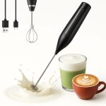 Mini Mixer Portátil Misturador de Bebidas Batedor Espumador de Leite USB Recarregável Cozinha Cafe Ovo