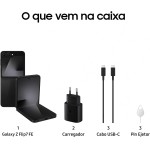 Samsung Galaxy Z Flip7 FE 5G, 128GB 8GB RAM Tela 6,7", Galaxy AI - Preto - Imagem 6