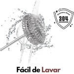 Mixer Elétrico Portátil Recarregável para Café e Bebidas, 3 Velocidades com 2 Batedores de Aço Inoxidável, Espumador de Leite, Batedeira para Ovos, USB Incluso - Imagem 7