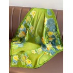 Cachecóis femininos de seda e pescoço de cabeça de 69,8 cm lenço bandana para mulheres - Imagem 5