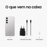 Smartphone Samsung Galaxy S24, Galaxy AI, Selfie de 12MP, Tela de 6.2" 1-120Hz, 256GB, 8GB RAM - Cinza - Imagem 7