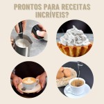 Mini Mixer Portátil USB Recarregável – Espumador de Leite e Café, Batedor de Ovos, Whey e Outras Bebidas, 3 Velocidades - Imagem 8